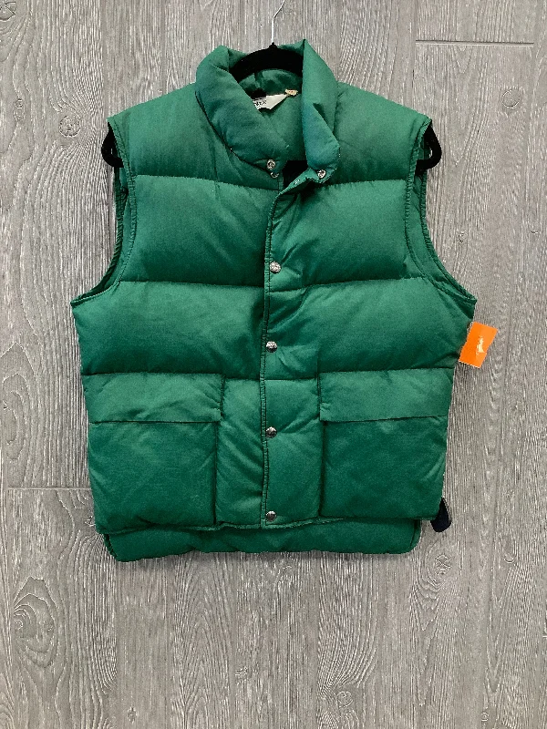 Vest Puffer & Quilted By Woolrich In Green, Size: M