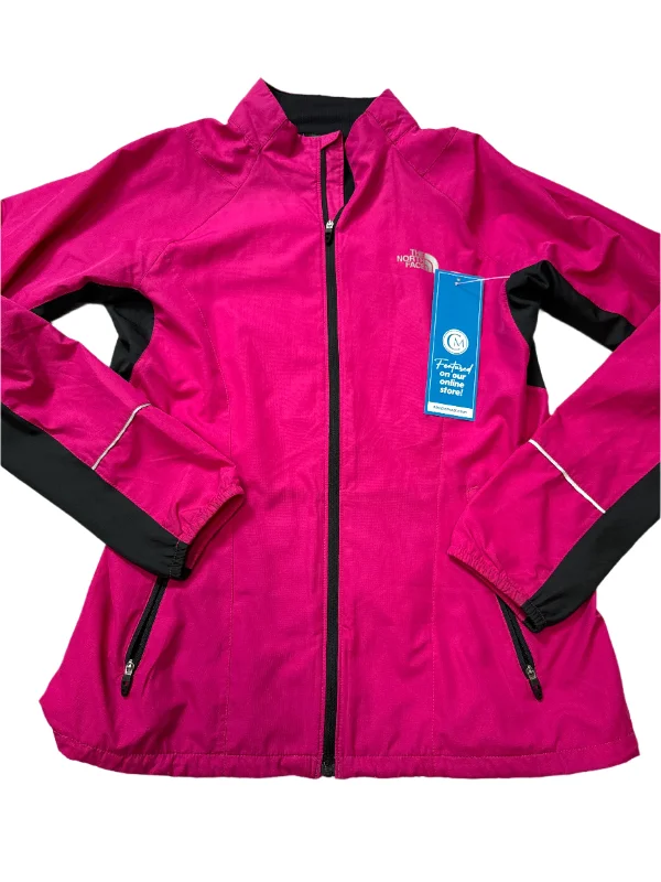 Jacket Windbreaker By The North Face In Pink, Size: M