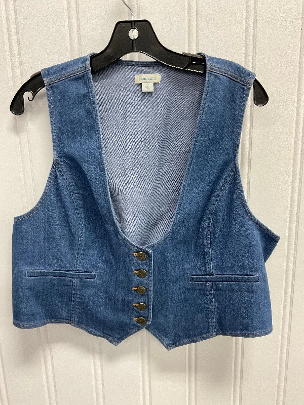 Vest Other By Sundance In Blue Denim, Size:Xl