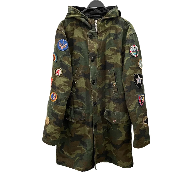 AMIRI/Jacket/XL/Cotton/GRN/Camouflage/patch sleeve/ cloud back