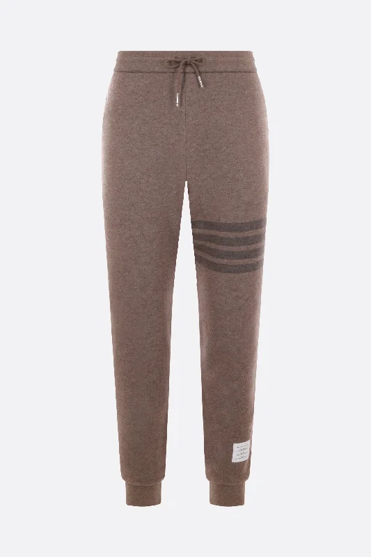 4bar wool joggers